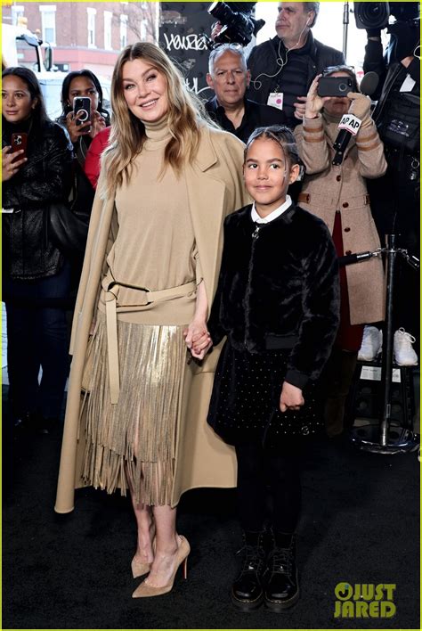 ellen pompeo michael kors show|Ellen Pompeo makes rare appearance with daughter Sienna.